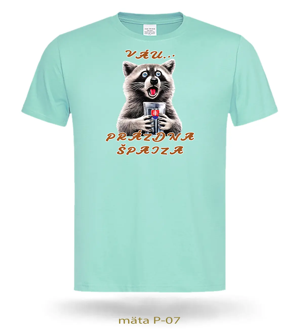 Trička pánske SLOVENSKO PRÁZDNA ŠPAJZA